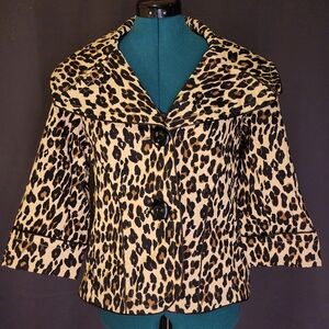 Leopard Print Women's Jacket